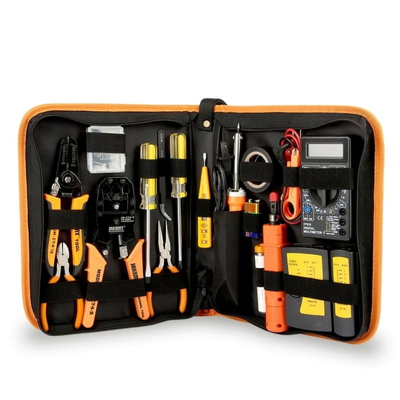 Electricians Network Screwdriver DIY Repair Tool Set Electrical Tool Kit Soldering Iron Kit USA 110V