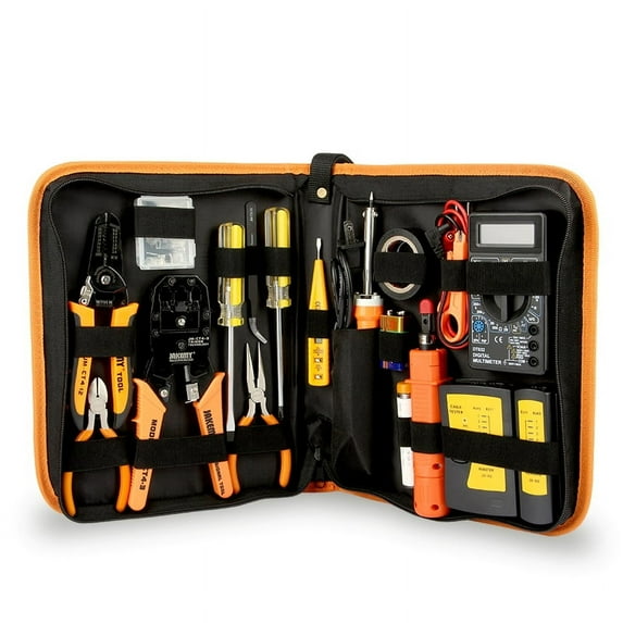 Electricians Network Screwdriver DIY Repair Tool Set Electrical Tool Kit Soldering Iron Kit USA 220V