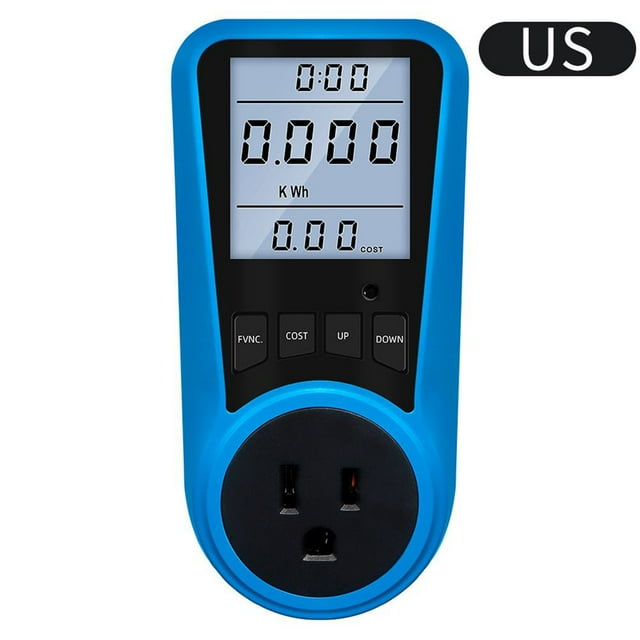 Electricity Power Meter Consumption Meter Energy Monitor Watt Kwh