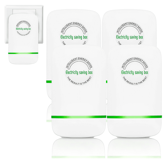 Electricity Saving Box - 2026 Upgraded Power Factor Saver, Surge Protection Thermoregulation, 90V-250V 30KW Load, Plug and Play, Compact ABS Design, Hot Swappable for Home Office