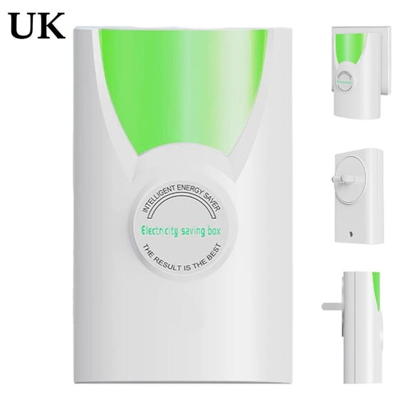 Electricity Saving Box Energy Saving Device, 2026 Updated New Power Saver Voltage Optimization Protection Thermoregulation Outlet Home Office Compact Plug and Play Energy Efficiency