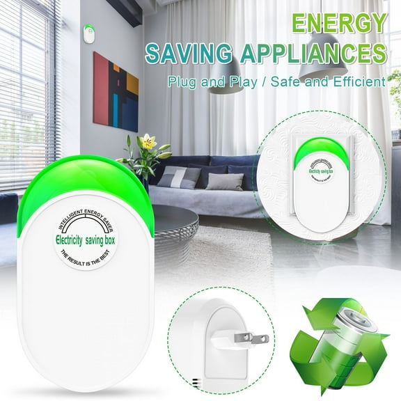 Electricity Saving Device, Czzoypi Power Saver Box for Home Office, Smart Plug Energy Saver Stabilizes Voltage Reduces Waste 90V-240V 28000W