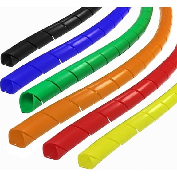 Electriduct 0.5 in. 50 ft. Polyethylene Spiral Wrap - Orange