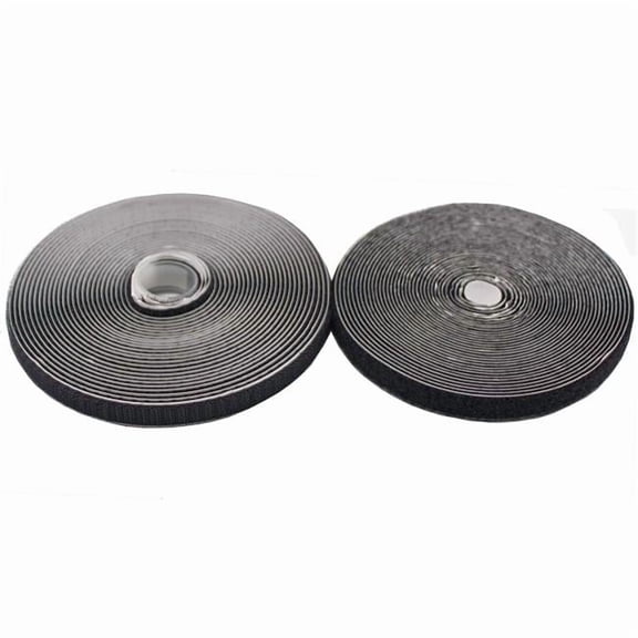 Electriduct AT-SETH-050K-15 15 ft. x 0.5 in. Rubber Based Hook & Loop Fastener Tape