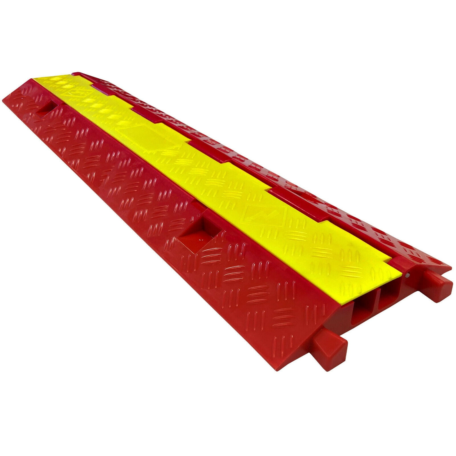 Electriduct 2 Channel Plastic Cable Protector Ramp for 1.25