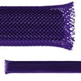 thumbnail image 1 of Electriduct 3/8" PET Expandable Braided Sleeving - 25 Feet Length - Purple, 1 of 3