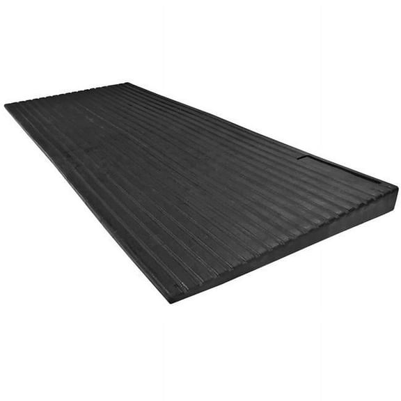 Electriduct CR-RPS-EX-THR-1.2 1.2 in. Transitional Surface Rubber Threshold, Doorway Ramp
