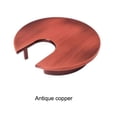 thumbnail image 1 of Electriduct GR-MET-250-AC 2.5 in. Metal Desk Grommet - Antique Copper, 1 of 1