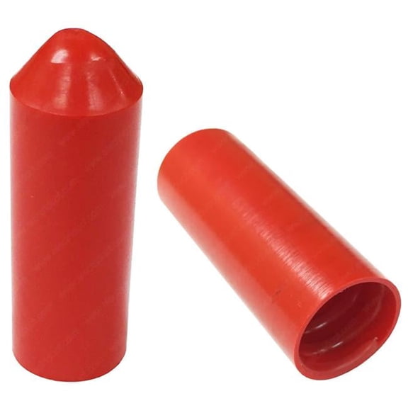 Electriduct HSEC-050-UV-RD 0.5 in. Heat Shrink UV End Caps, Red