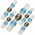 thumbnail image 1 of Electriduct Heat Shrink Solder Sleeve Crimpless Butt Connectors - 16-14 AWG (Blue) - 100 Pieces, 1 of 2