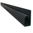 thumbnail image 1 of Electriduct Large Hook Channel Cable Raceway with Adhesive Back - Stick Length: 59" - Black - 3 Pack, 1 of 3