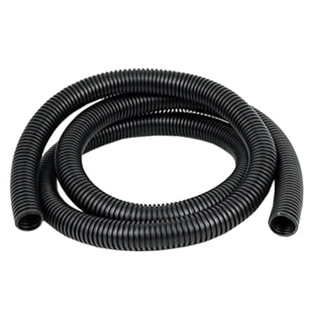 Electriduct Non-Split Wire Loom 1" Black Polyethylene Wire Loom