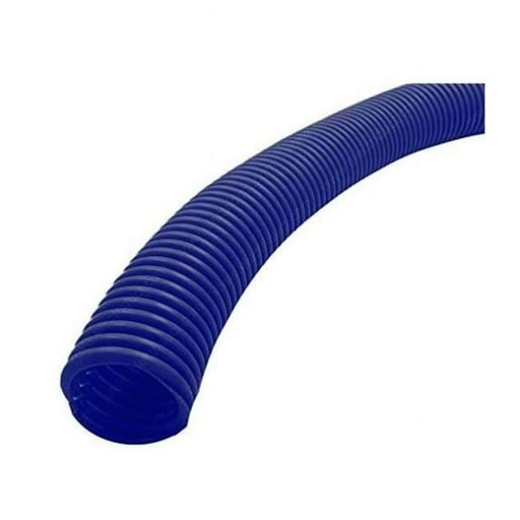 Electriduct WL-ED-PE-150-100-BL 1.5 in. Nominal Size & 100 ft. Length Colored Polyethylene Split Wire Loom, Blue