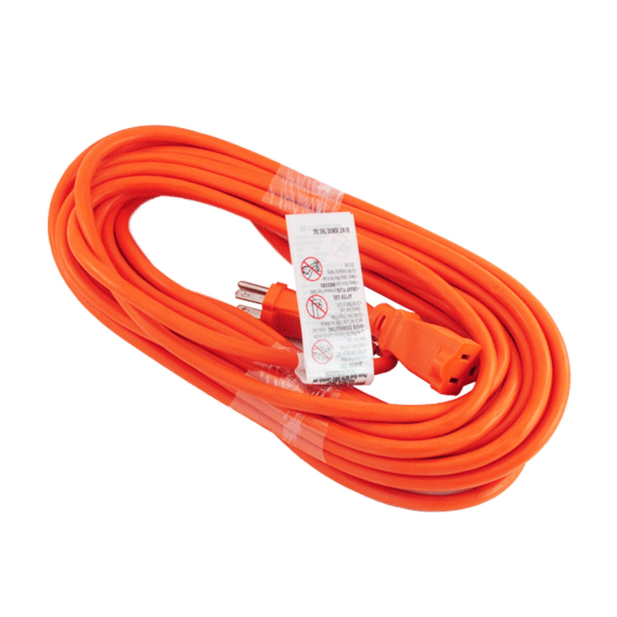 Electrix 16/3 AWG Gauge SJTW 50 Foot Medium Duty Indoor/Outdoor Extension Cord UL Orange