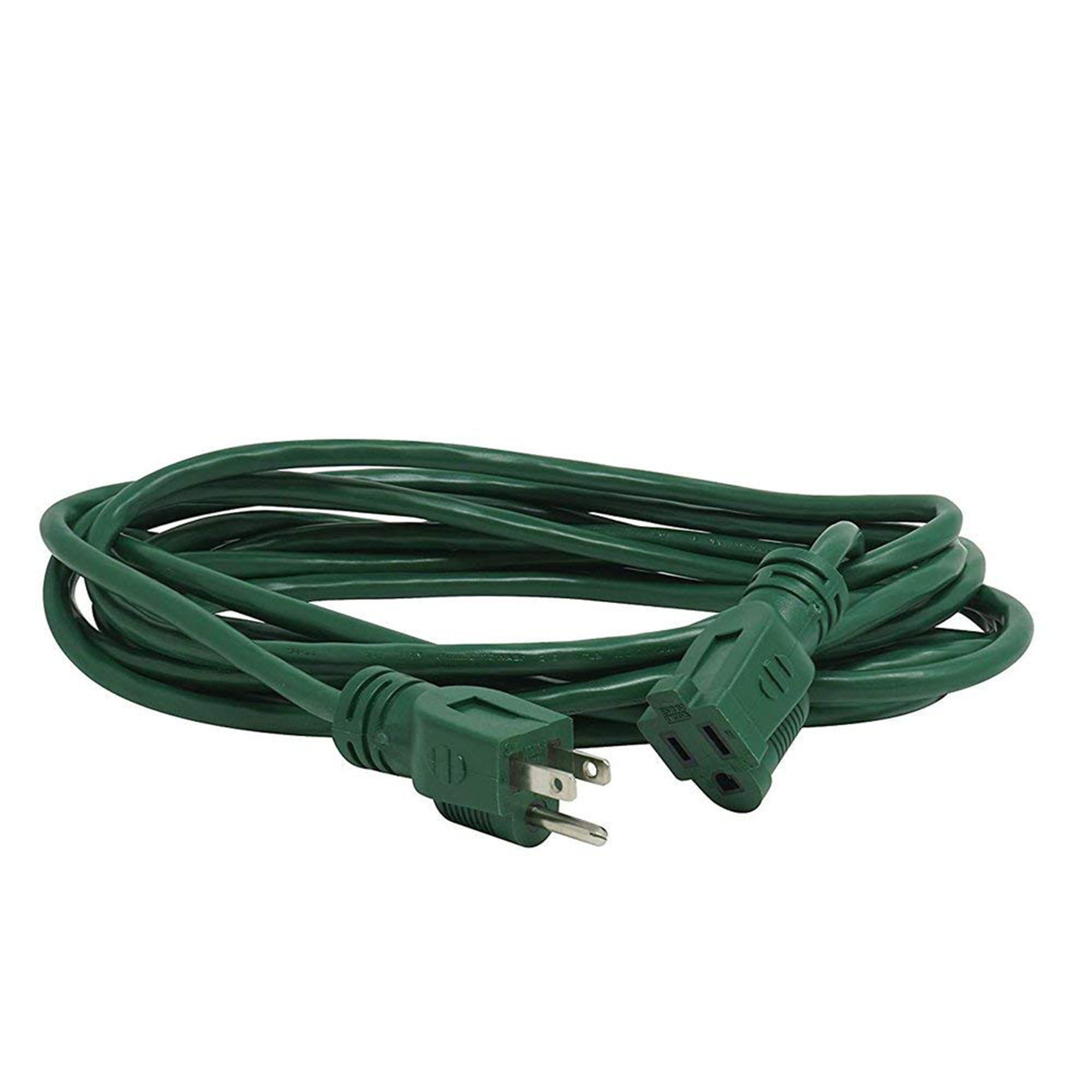 Electrix 16/3 AWG SJTW 20 Ft Medium Duty Indoor/Outdoor Extension Cord Green UL