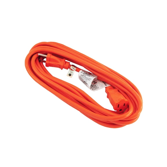 Electrix 16/3 AWG SJTW 25 Ft Medium Duty Indoor/Outdoor Extension Cord UL