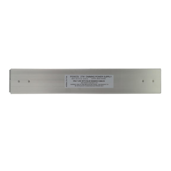 Electrix Lighting PS30CDL LED Power Supply, 27-Watt, 38VDC 0.6A, Input 120/277VAC, Remote