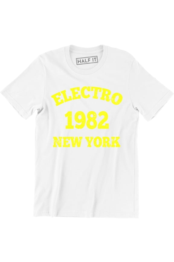 Electro 1982 New York Funny Music Planet Rock Drexciya Men's T-Shirt