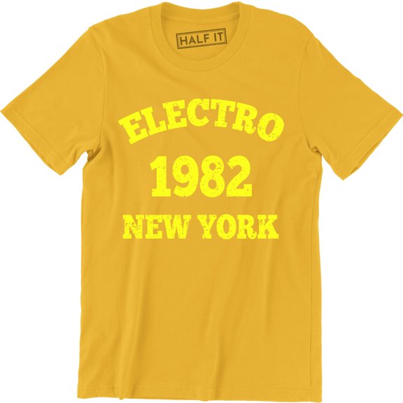 Electro 1982 New York Funny Music Planet Rock Drexciya Men's T-Shirt