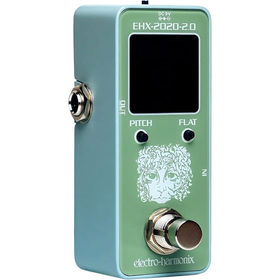 Electro-Harmonix 2020-2.0 Pedal Tuner - Chromatic Tuner with True Bypass and Mute Function
