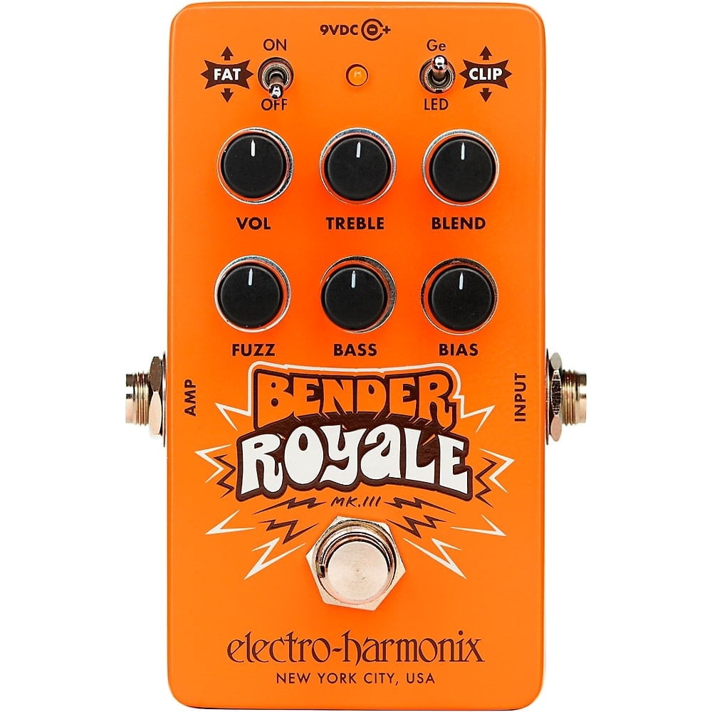 Electro-Harmonix BENDER ROYALE Germanium Fuzz, Orange