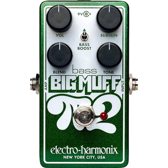 Electro-Harmonix Nano Bass Big Muff Pi 2 Fuzz Pedal