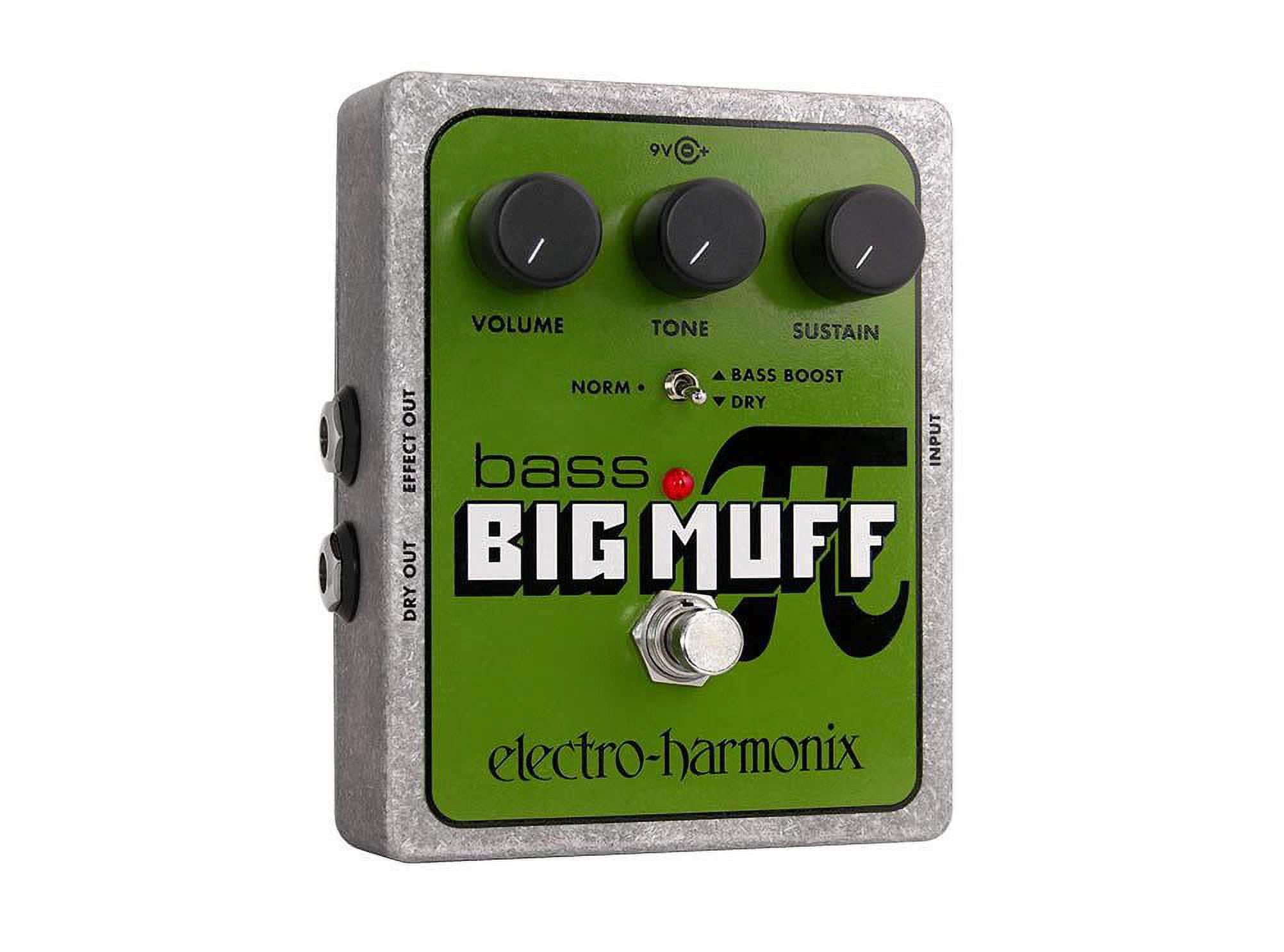 Electro-Harmonix XO Bass Big Muff Pi Distortion Effects Pedal