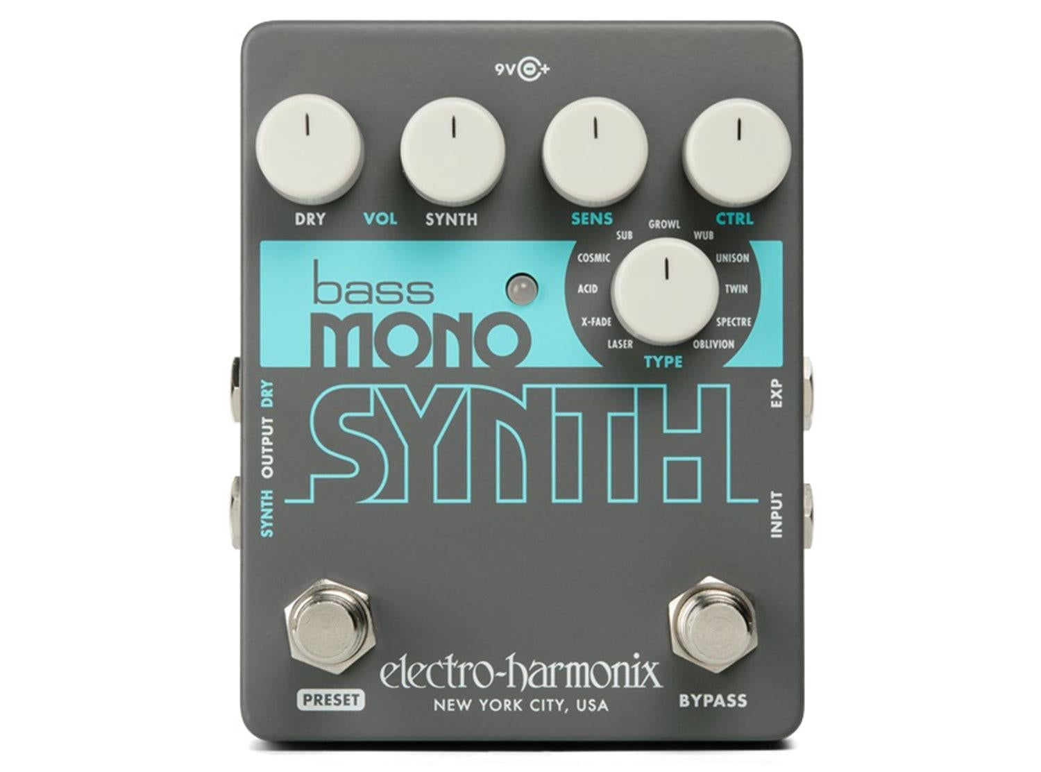 ベース electro-harmonics bass mono SYNTH Electro-Harmonix Bass Mono Synth Bass Synthesizer Pedal