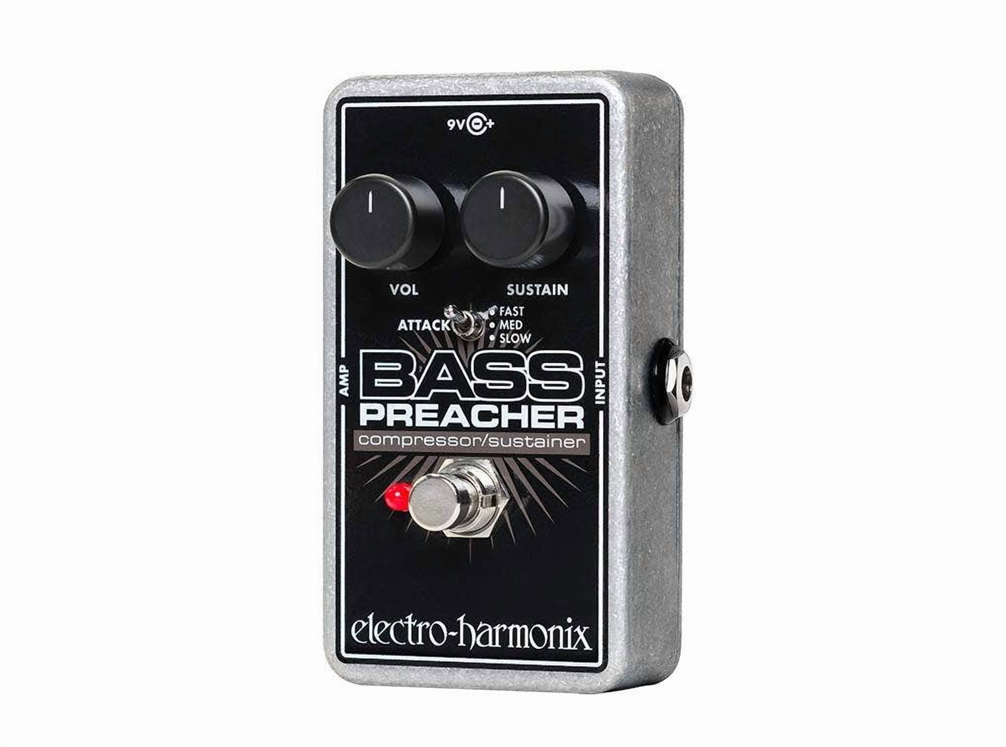 Electro-Harmonix Bass Preacher Compressor/Sustainer Pedal