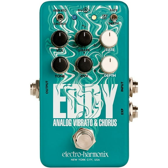 Electro-Harmonix - Eddy Analog Vibrato Guitar Effects Pedal