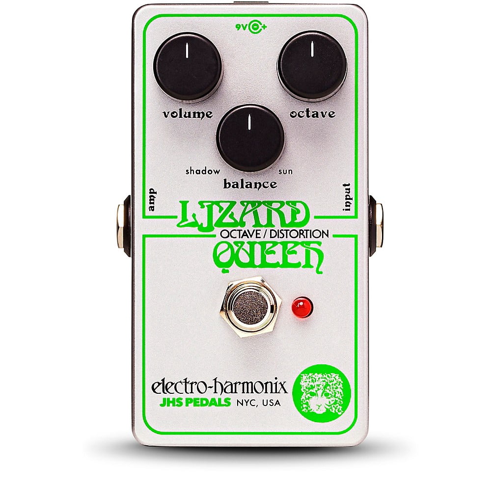 Electro-Harmonix Lizard Queen Octave Fuzz Guitar Effect Pedal