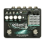 Electro-Harmonix Oceans 12 Dual-Stereo Reverb Effects Pedal Black