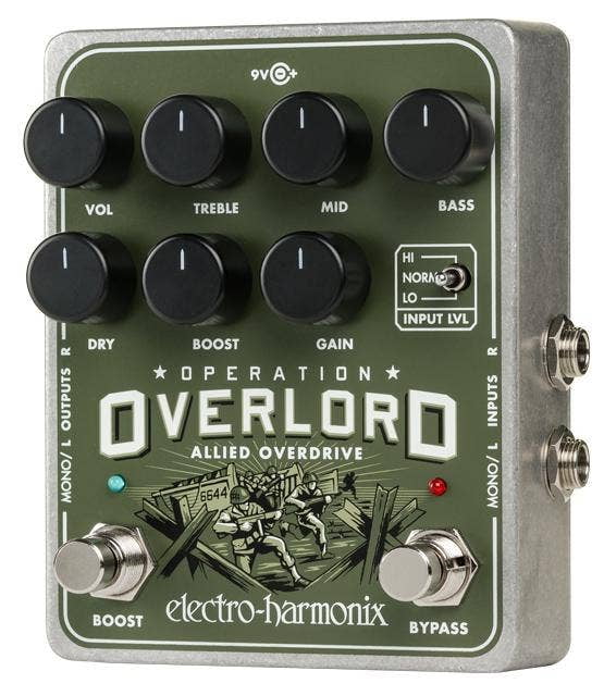 Electro-Harmonix Operation Overlord Overdrive Pedal