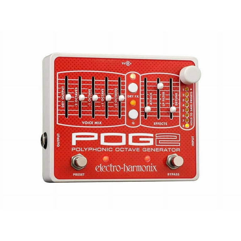 POG2 Polyphonic Octave Generator Electro Harmonix POG2 Polyphonic