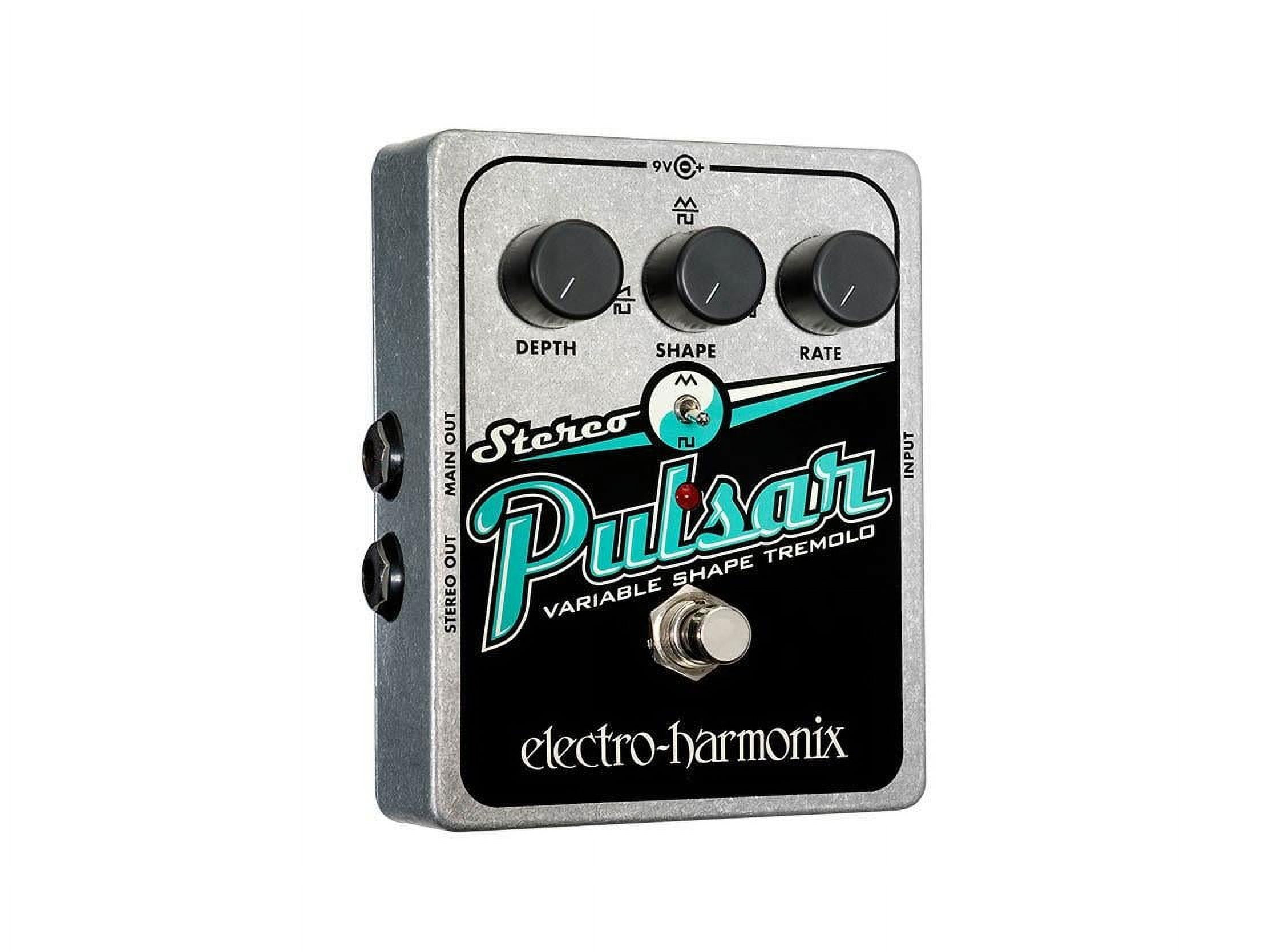 Electro-Harmonix XO Stereo Pulsar Tremolo Guitar Effects Pedal