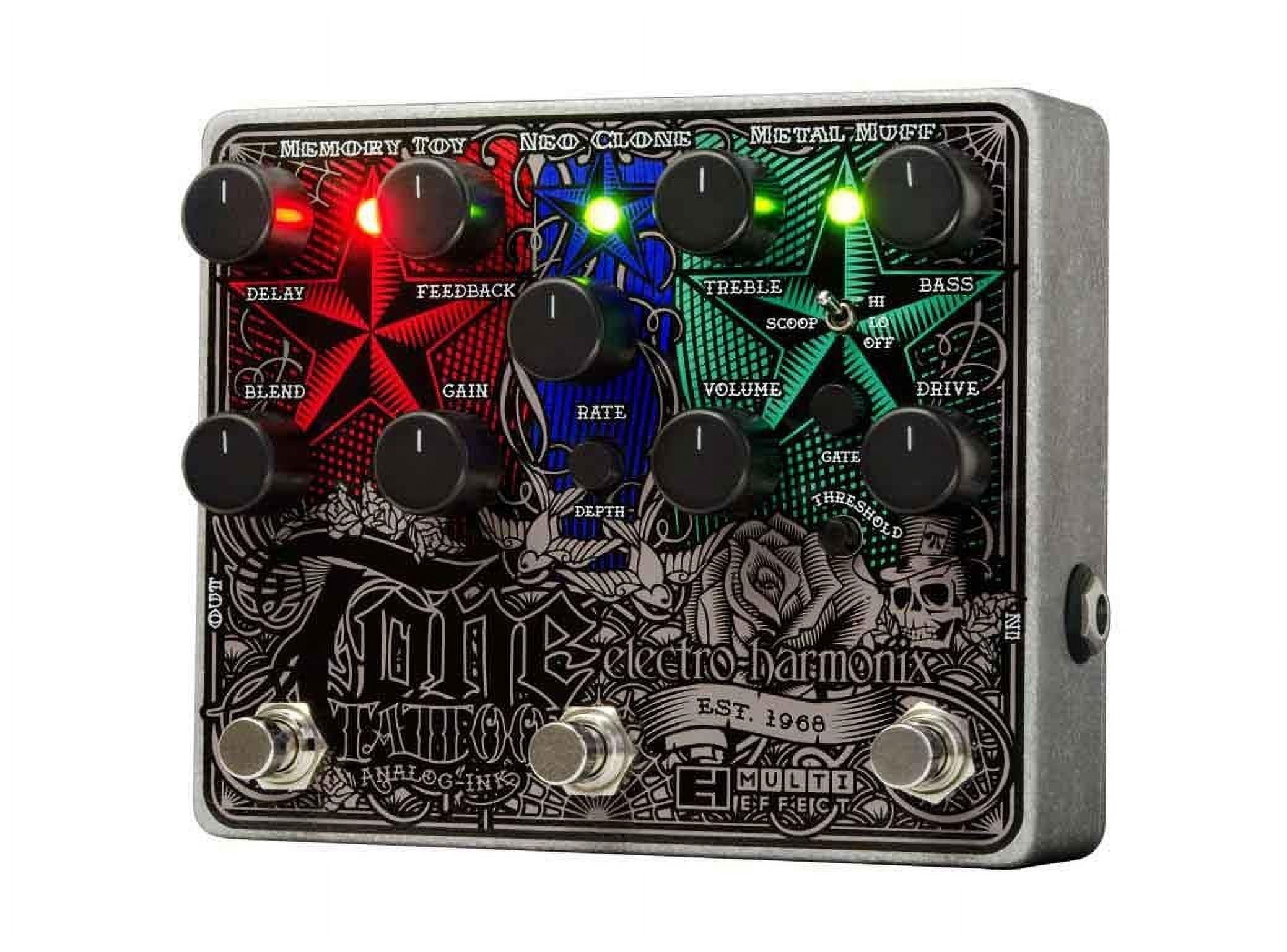 Electro-Harmonix Tone Tattoo Analog Multi Effect Pedal