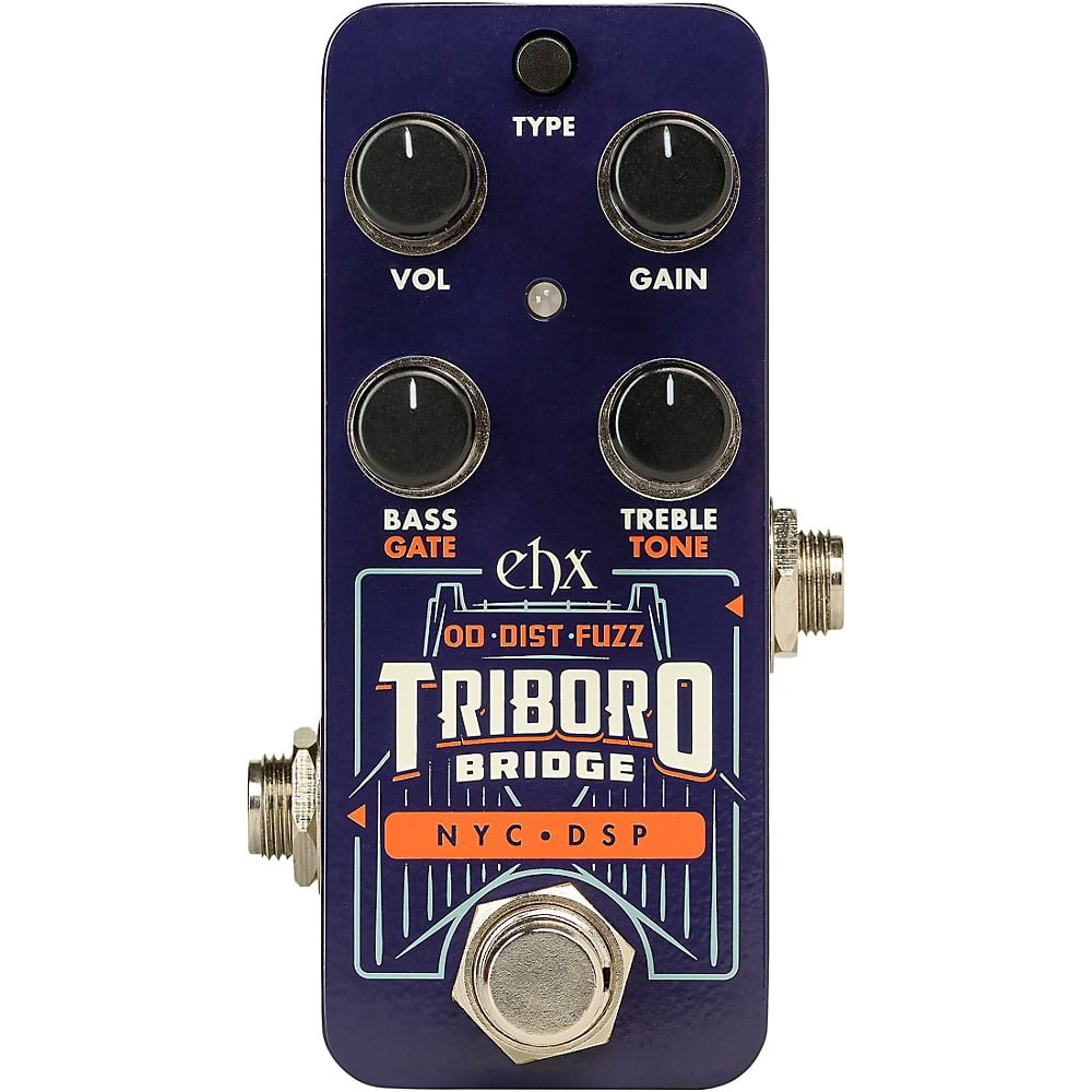Electro-Harmonix Pico Triboro Bridge Overdrive, Distortion, and Fuzz Guitar Effect Pedal