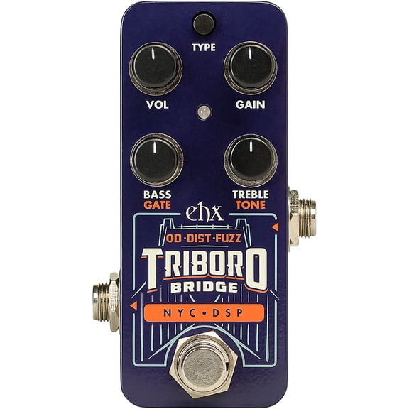 Electro-Harmonix Pico Triboro Bridge Overdrive, Distortion, and Fuzz Guitar Effect Pedal