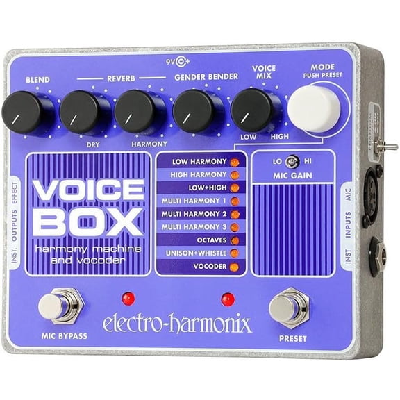 Electro-Harmonix Voice Box Harmony Machine & Vovoder