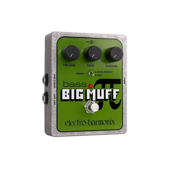 Electro-Harmonix XO Bass Big Muff PI Distortion Effects Pedal