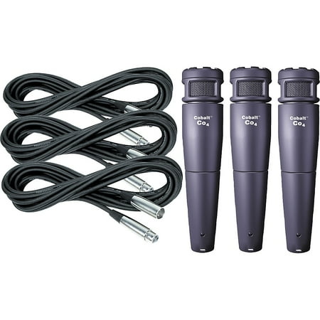 Electro-Voice Cobalt 4 Three Pack with Cables
