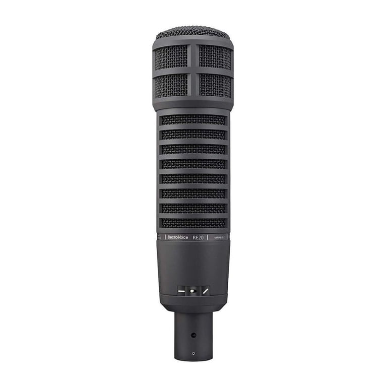 Electro-Voice RE20 Variable-D Dynamic Cardioid Microphone, Black