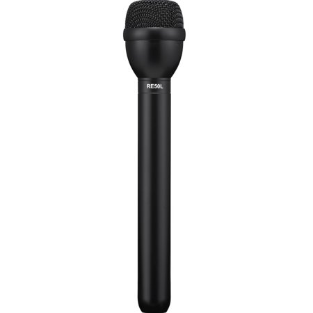 Electro-Voice RE50L Handheld Omnidirectional Interview Mic,Semi-Gloss Black