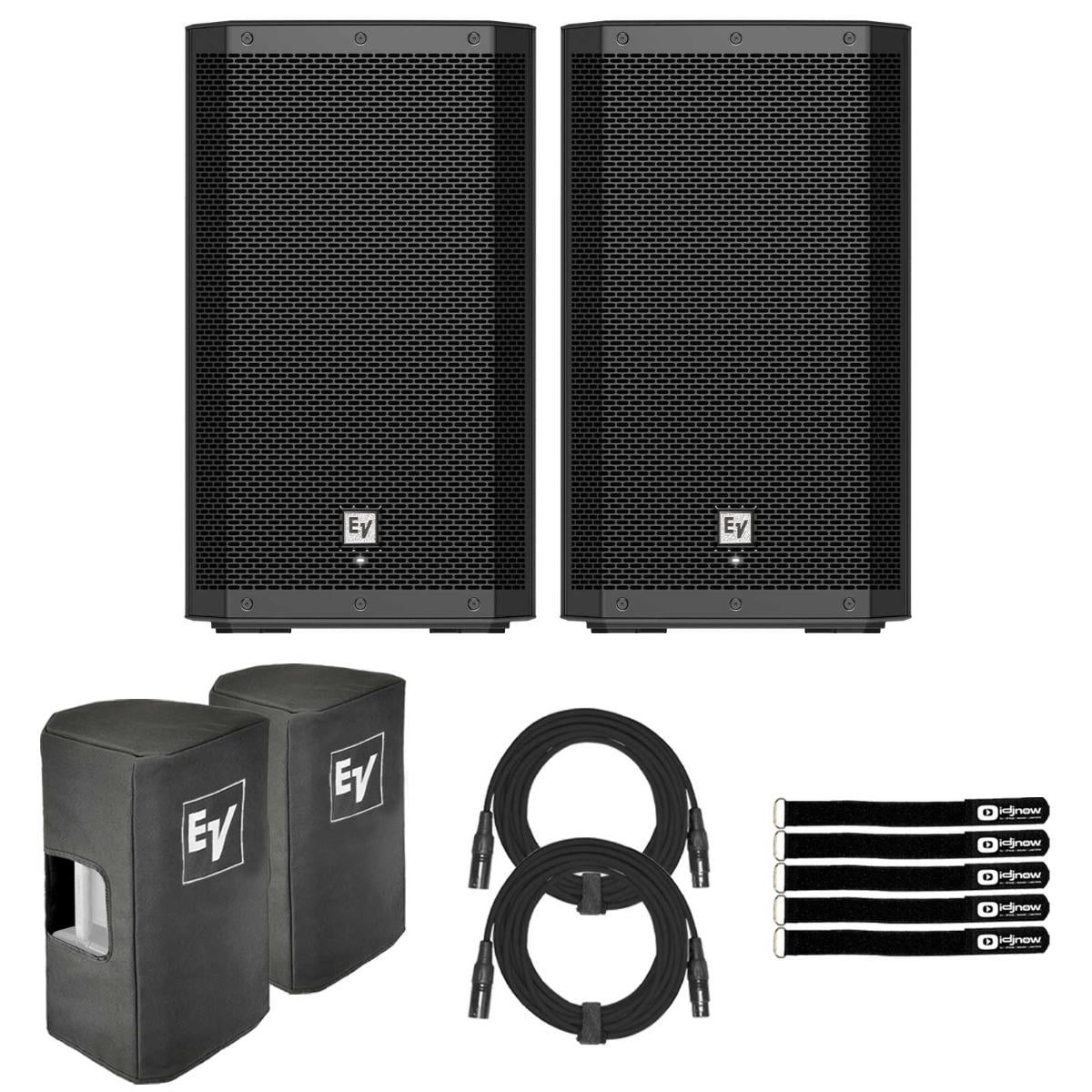 Electro-Voice ZLX-12P-G2-US 12" 2-Way Powered Speaker 2-Pack with Covers Package