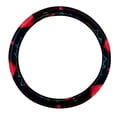 thumbnail image 1 of Electrocardiogram 14.5 Inch Printing PVC Leather Auto Accessories Car Wheel Cover Steering Wheel Covers Steering Wheel Cover, 1 of 6