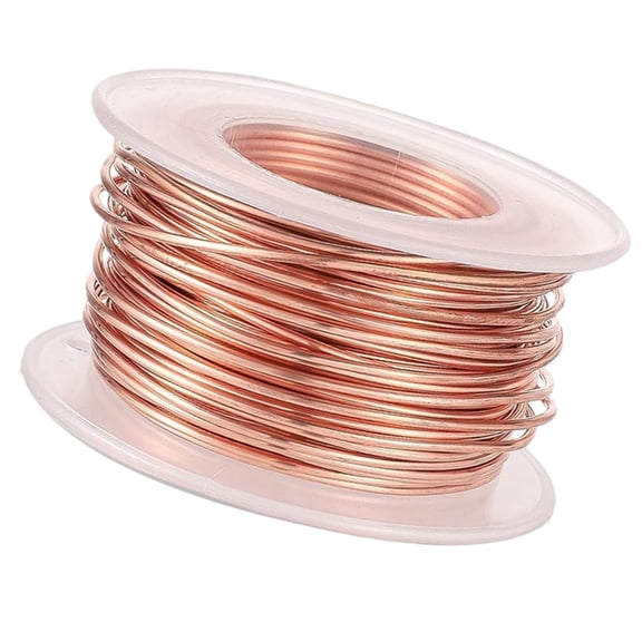 Electroculture Gardening Bare Coppers Wire Coppers Wire for Shaping and Securing Plant Garden Air Plant Holder