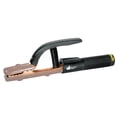 thumbnail image 1 of Electrode Holder-High Tong Type, 500 A, Brass, For 3/0 Cable, 10mm Cap, 12.6 in  L, 1 of 1