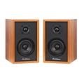 thumbnail image 1 of Electrohome Berkeley 2.0 Stereo Powered Bookshelf Speakers with Built-in Amplifier and 3" Drivers for Turntable, TV, PC and Wireless Music Streaming featuring Bluetooth 5, RCA and Aux (EB20), 1 of 9