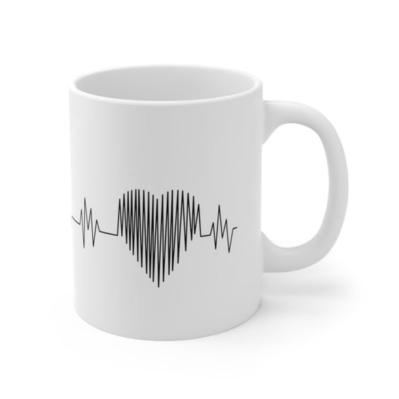 Electroiogram Mug, Love Mug, Wedding Gift Mug, Ceramic Mug oz.jpg