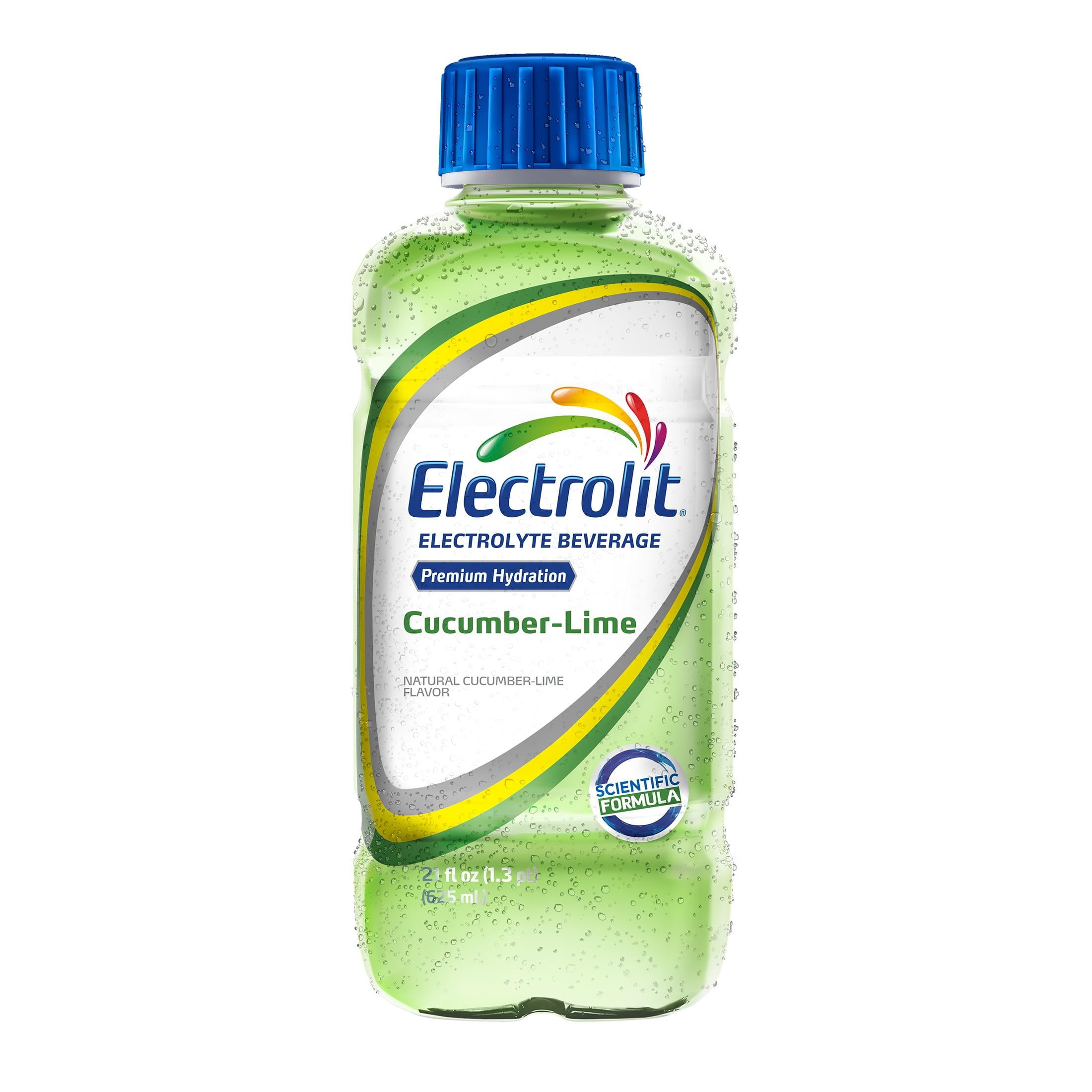Electrolit Electrolyte Drink, Cucumber Lime, 21.0 oz Bottle